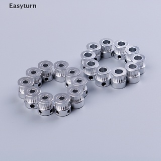 Easyturn 10Pcs gt2 timing pulley 20 teeth bore 5mm 8mm for gt2 synchronous belt 2gt belt TH