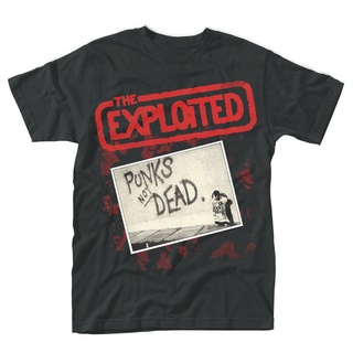 เสื้อยืด พิมพ์ลาย The Exploited Punks Not Dead สไตล์พังก์ อย่างเป็นทางการสามารถปรับแต่งได้