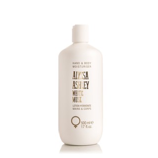 Alyssa Ashley White Musk Hand and Body Moisturiser 500ml. สำหรับผิวธรรมดา