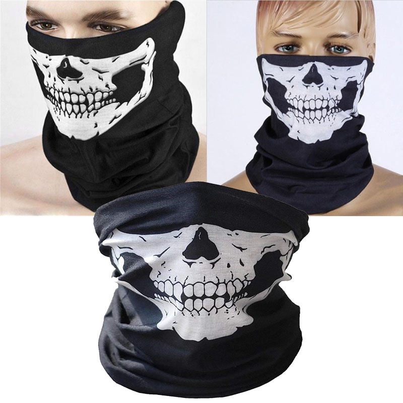 3d Punisher Skull Mask Bandana Venom หน้ากากใบหน้า เดินป่า ขี่จักรยาน หมวกกันน็อก ที่คาดผม สกี / หน้