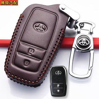 เคสกุญแจรีโมทรถยนต์ หนังวัวแท้ ระดับไฮเอนด์ สําหรับ Toyota rav4 2021 20 rav4 19 2022