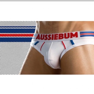 🔥ขายดี🔥กางเกงในชาย กางเกงในแฟชั่นAUSSIEBUM ทรงbriefผ้าcotton ผ้านิ่มใส่สบาย