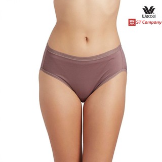 Wacoal Panty ทรง Bikini ขอบเรียบ สีน้ำตาล Brown (1 ตัว) รุ่น WU1M01 WU1C34 WQ6M01 กางเกงใน กางเกงในผู้หญิง วาโก้ บิกินี่