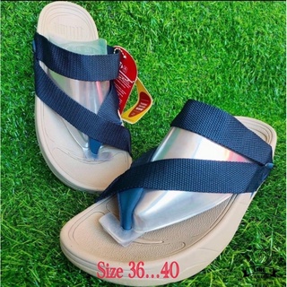 fitflop รองเท้าแตะผู้หญิง พื้นมิ่มใส่สบายงานดีผ้าดี รองเท้าแตะฟลิบฟอบ