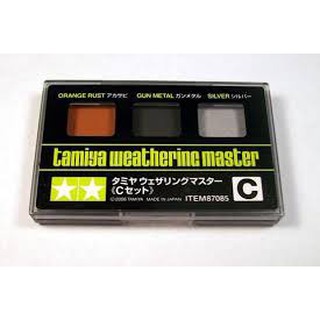 TAMIYA WEATHERING MASTER SET C [สินค้า่ชิ้นนี้เสียหายจาการขนส่งทางร้านไม่ขอรับผิดชอบทุกกรณี]