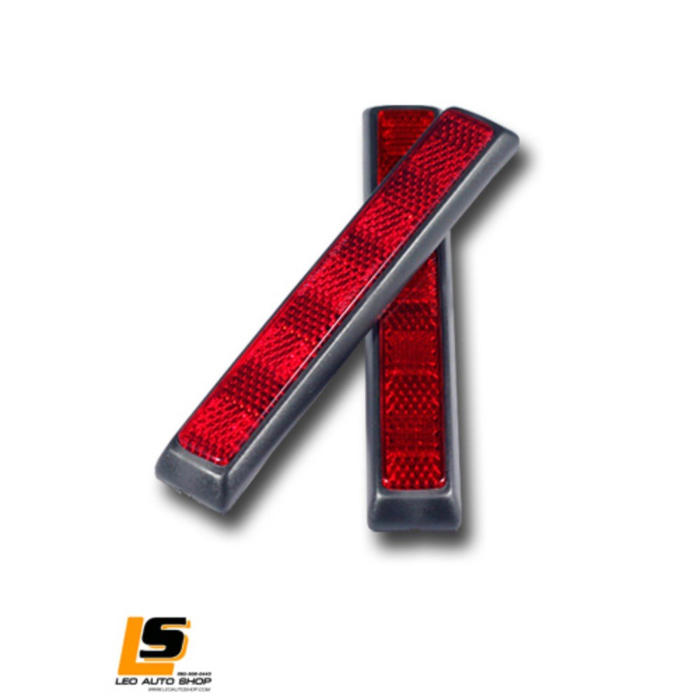 LEOMAX ยางทับทิม SR-447 ยางกันกระแทกรถยนต์ พร้อมทับทิมสะท้อนแสง