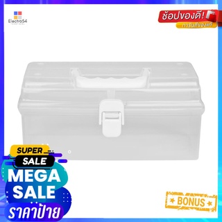 กล่องหูหิ้ว UNI-WARE 4774 11.5x21x10.5 ซม. สีขาวBOX WITH HANDLE UNI-WARE 4774 11.5X21X10.5CM WHITE