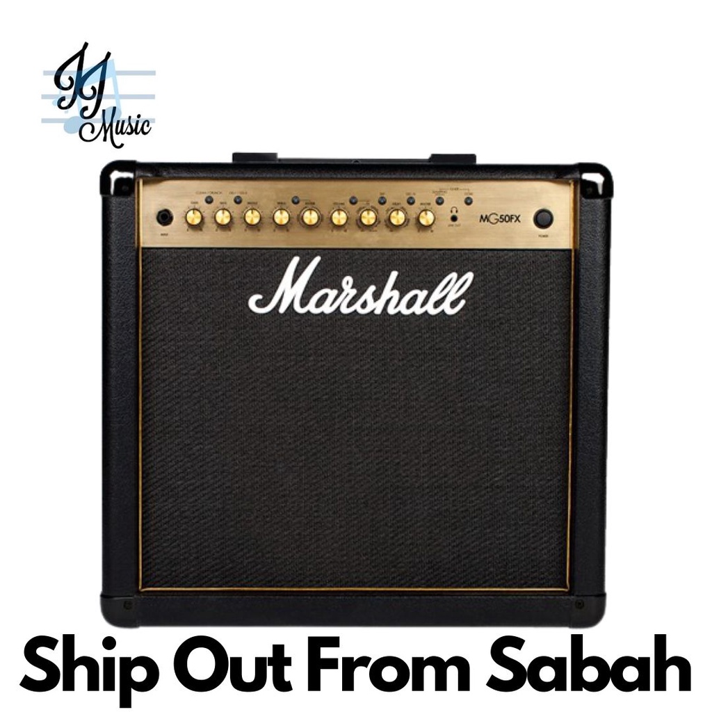 Marshall MG50FX 50 Watt 1x12 Guitar Amplifier พร้อมเอฟเฟกต์ (MG50GFX / MG50)