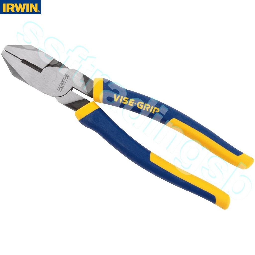 IRWIN 9.5" LINEMAN'S PLIER / IRWIN 240MM PLIER / IRWIN 2078209 PLIER