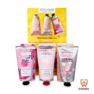 LOCCITANE - Hand Cream Gift Set - PINK FLOWERS COLLECTION (75mlx3pcs) / PROVENCE AROUND THE WORLD HAND CREAM KIT (30mlx8pcs) / Shea Butter Hand Cream Set (30mlx3pcs) - Ship From Hong Kong