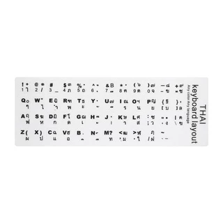 Sticker Keyboard Thai / English แบบ3M สติกเกอร์ ภาษาไทย-อังกฤษสำหรับติดคีย์บอร์ด