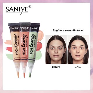 【 SANIYE 】คอนซีลเลอร์ 6 สี Matte Easy To Colour Perfect Full Coverage Concealer