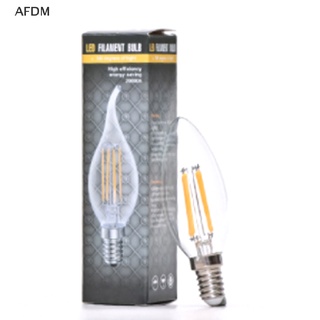 [AFDM] ใหม่ หลอดไฟ LED E14 4W AC180-240V สไตล์เรโทร