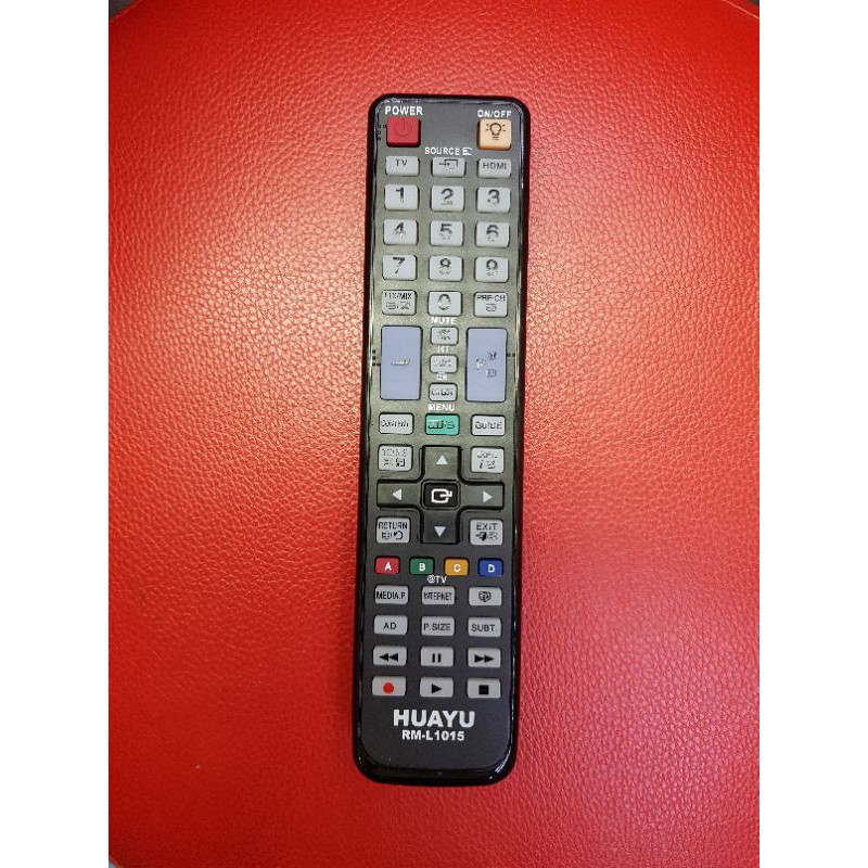 รีโมททีวีรวม.Rm-L1015ใช้สำหรับซัมซุงรุ่น.LCD.LED.หน้าแบบเดียวกันสามารถใช้แทนกันได้
