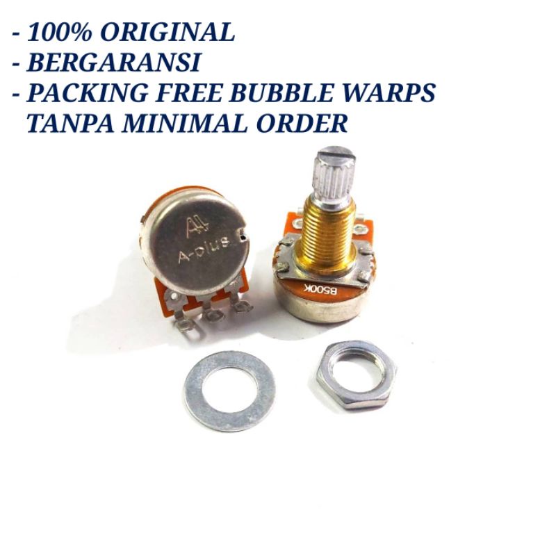 Guitar & bass Potentiometer A plus pro 250K 500K original A500K B500K A250K B250K A25K Potentiometer
