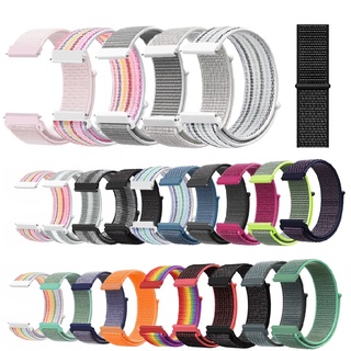 Maimy 20mm Nylon Loop Sport Strap Band for Samsung Galaxy Watch 42mm Gear S2