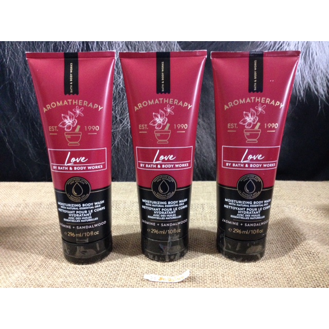 Moisturizing Body Wash / Aromatherapy Love Jasmin + Sandalwood / Bath