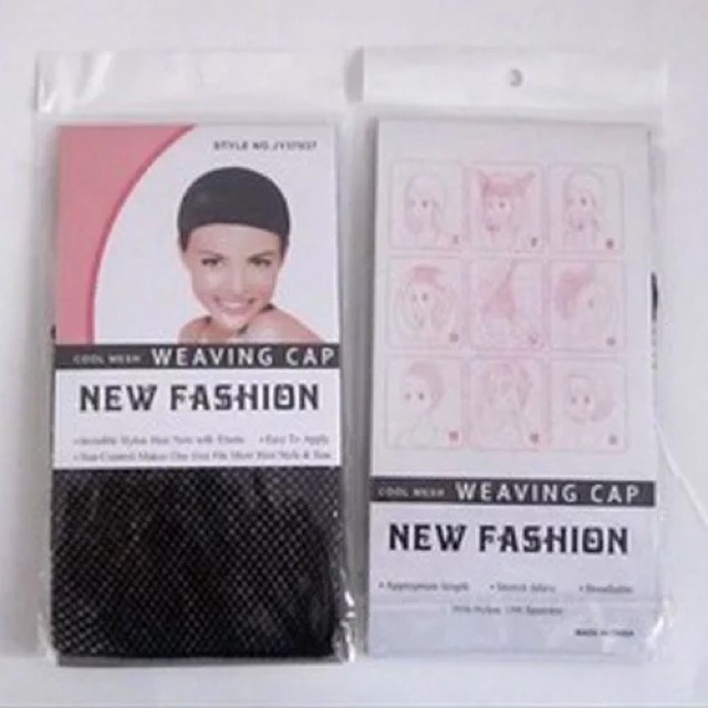 ตาข่ายคลุมผม hair net ที่คลุมผม ตาข่ายคลุมศีรษะ เน็ตคลุมผม ใช้คลุมศีรษะก่อนสวมวิกผม เน็ตผมแบบตาข่าย สวมใส่สบาย