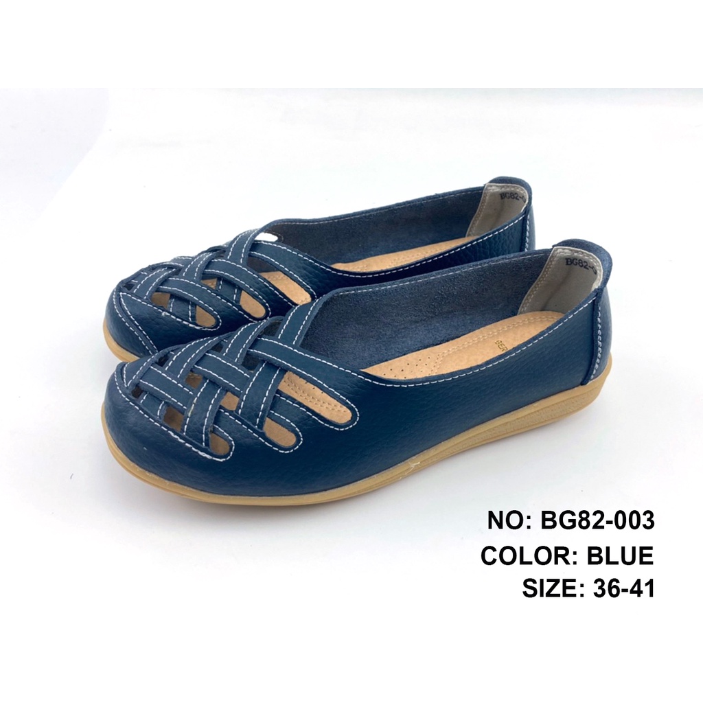 CSB รองเท้าหนังวัว BG82-003 รองเท้าแฟชั่นคัดชู ใส่ทำงาน พร้อมส่ง ราคา ถูกที่สุด ดีลบีเคเค แกลเลอรีภาพที่ 9
