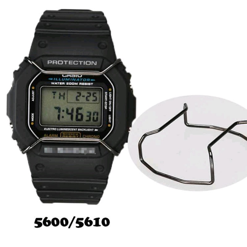 เคสสแตนเลสกันกระแทกสําหรับ Casio G-Shock Dw-5600 5610