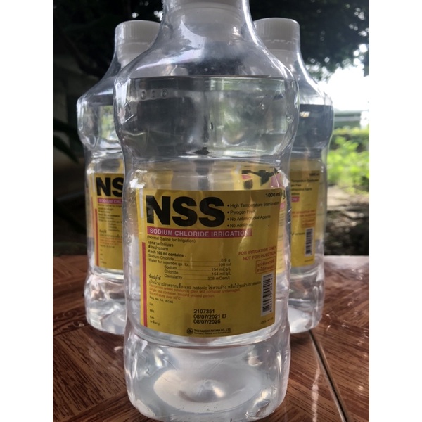 น ำเกล อ Nss Sodium Chloride Irrigation Shopee Thailand