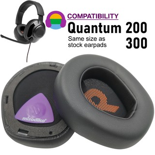 Misodiko แผ่นคาดศีรษะ แบบเปลี่ยน สําหรับหูฟังเกมมิ่ง JBL Quantum 300 200