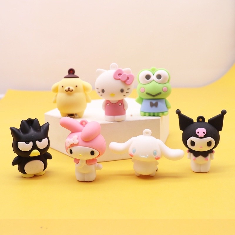💦พร้อมส่ง💦จิ๊บบิทตัวติดรองเท้า Jibbitz shoes Charm 3D 🌈ลายการ์ตูนน่ารัก ตัวติดรองเท้ามีรูทุกชนิด