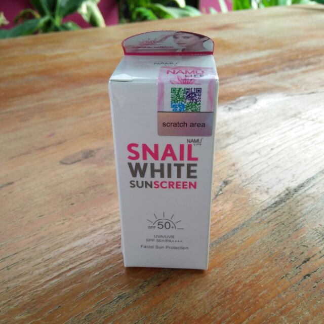 Snail White Sunscreen spf50+