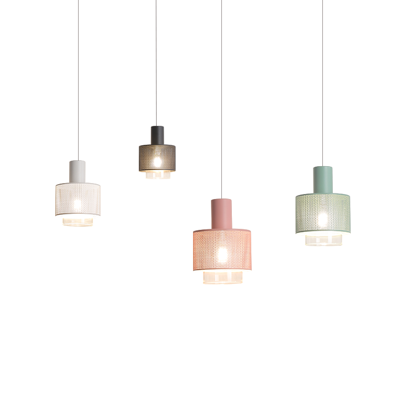 Nordic Chandelier Macaron Bedroom Bedside Lamp Room Warm Desk Reading