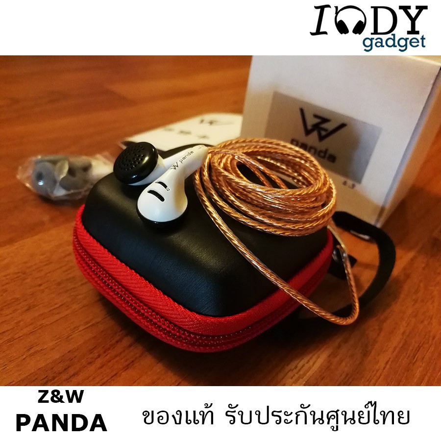Z&W Panda PK2s Earbud ของแท้ รับประกันศูนย์ไทย มีให้เลือกทั้งแจ๊คแบบ 3.5มาตรฐานปกติ และ Balance 2.5