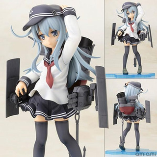 Figure ฟิกเกอร์ Model โมเดล Kantai Collection คันไตคอลเลกชัน คังโคเระ เรือรบโมเอะ Hibiki Kai ฮิบิกิ ไค ชุดนักเรียน