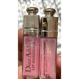 Dior Addict Lip Maximizer - 2ml [ ตัวเลือก ] ลิปกลอสผสมคอลลาเจนสีชมพูใส [แท้100%/พร้อมส่ง]