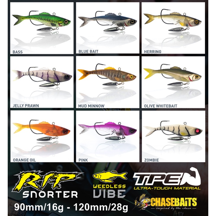 CHASEBAITS RIP SNORTER กระดี่ยาง งานเทพ ของแท้ 100%