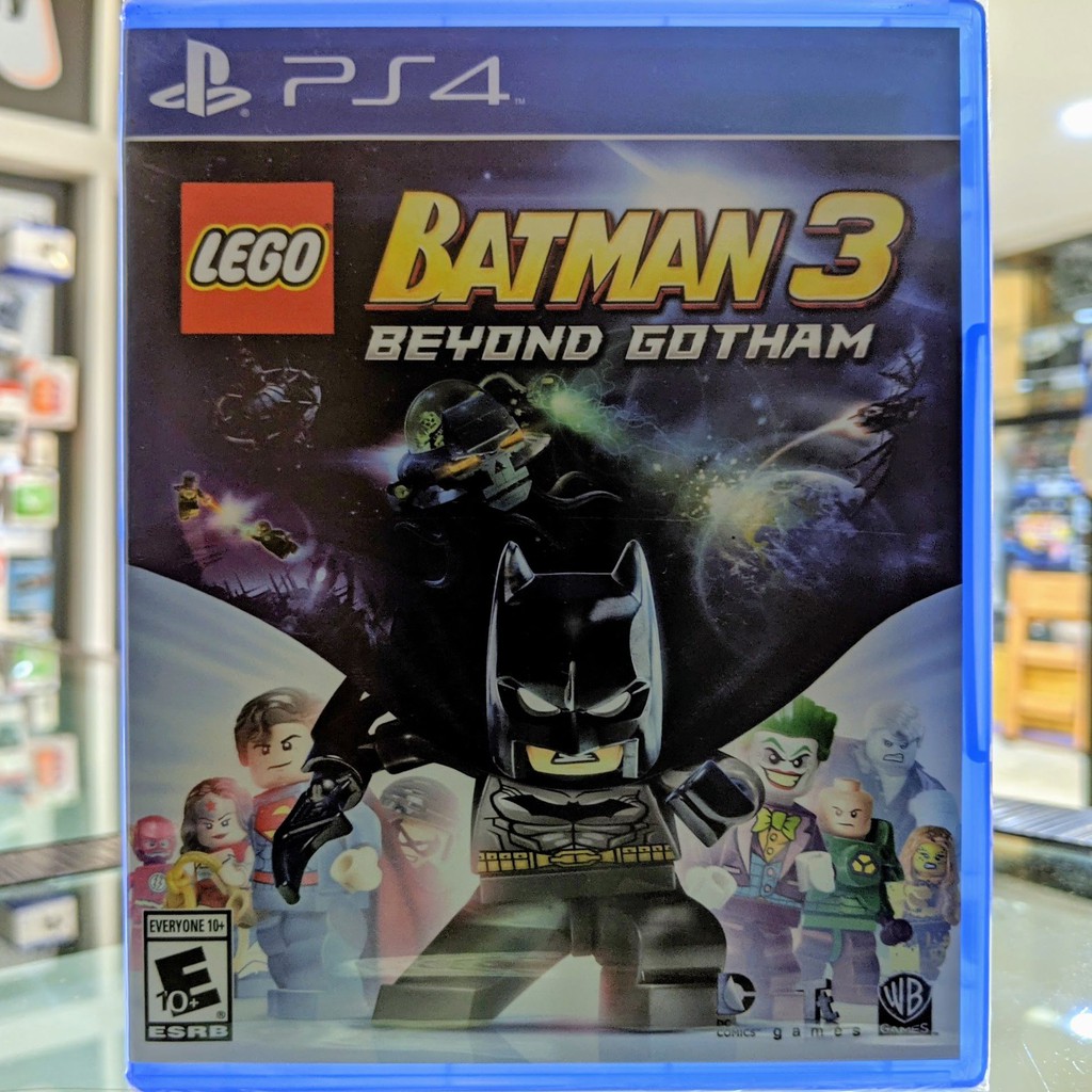 (ภาษาอังกฤษ) มือ1 Lego Batman 3 Beyond Gotham แผ่นเกม PS4 แผ่นPS4 (เล่น2คนได้ เล่นกับ PS5 ได้)