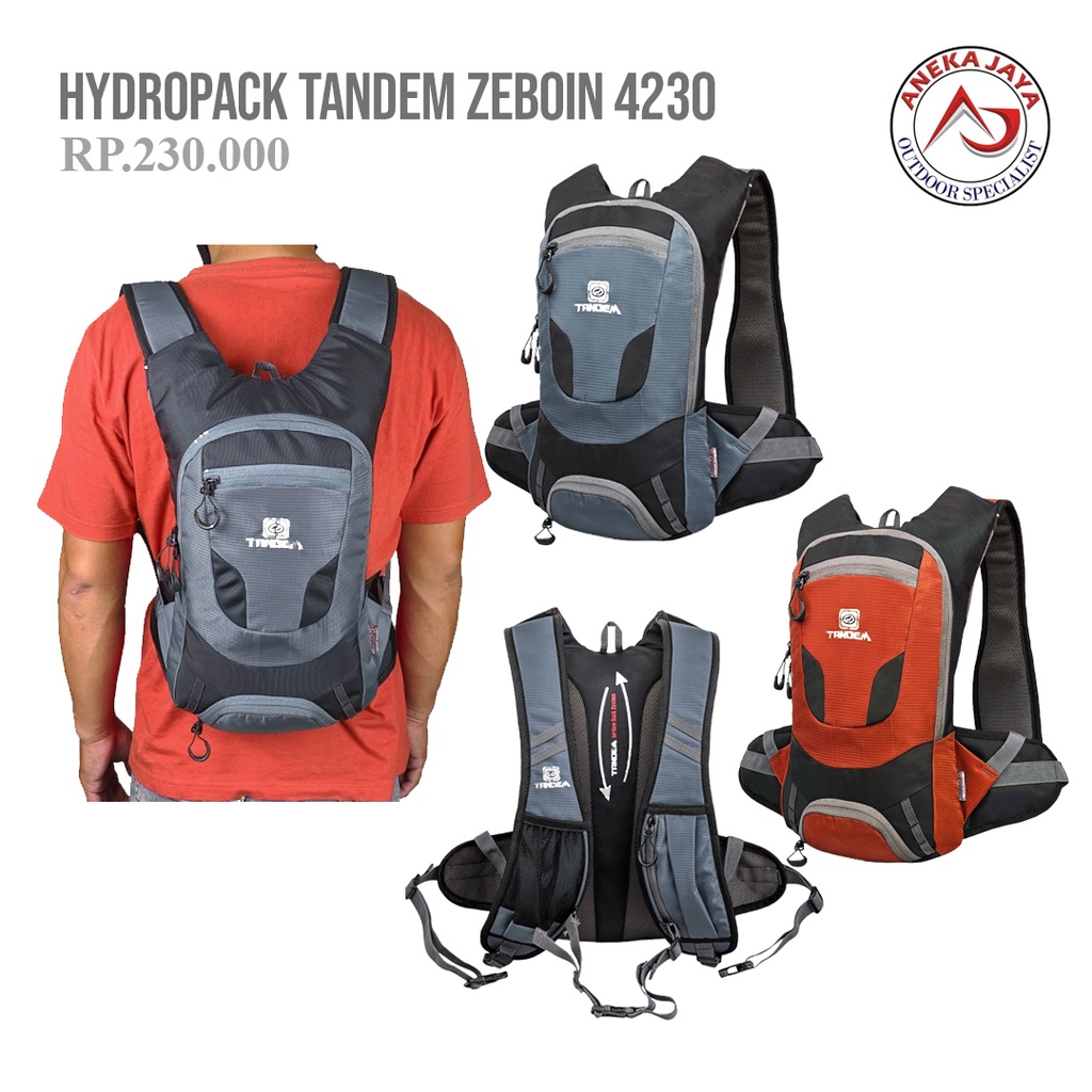 HYDROPACK TANDEM ZEBOIN 4230 กระเป๋าจักรยาน