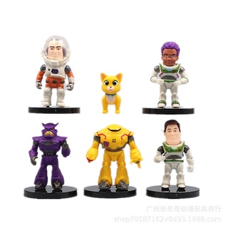 Lightyear Buzz Lightyear Disney PixarPVC Figure 7 cm (6/set)