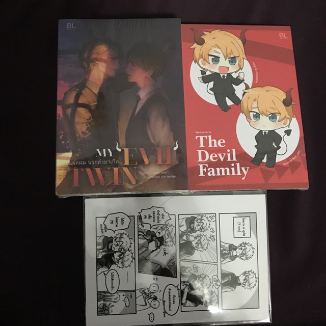 [ติดจอง ห้ามกดสั่งซื้อ] นิยายวาย My Evil Twin แฝดผมนรกส่งมาเกิด โดย Airin_and