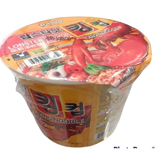 Paldo lobster flavor king cup ramyun พาลโด ล็อบสเตอร์นูดเดิ้ลโบล์ว