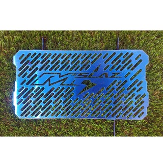 การ์ดหม้อน้ำ Yamaha M-Slaz Radiator guard สีไทเทเนียม