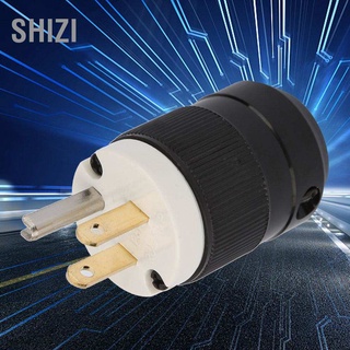 Shizi 125V Us 3 ช่องปลั๊กไฟกันน้ําเกรดอุตสาหกรรมเชื่อมต่อขั้ว