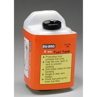  อุปกรณ์น้ำมันต่างๆ Du-Bro 406 6 oz Fuel Tank CAT406