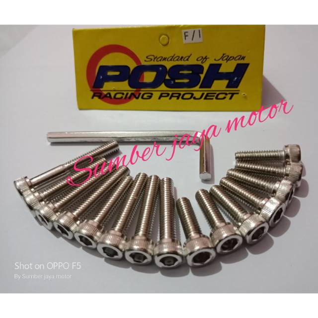 น็อตบล็อก Fiz r post one set ขวา ซ้าย