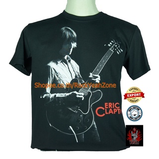 เสื้อวง Eric Clapton เสื้อไซส์ยุโรป เอริก แคลปตัน PTA778 เสื้อวงดังๆ วินเทจ