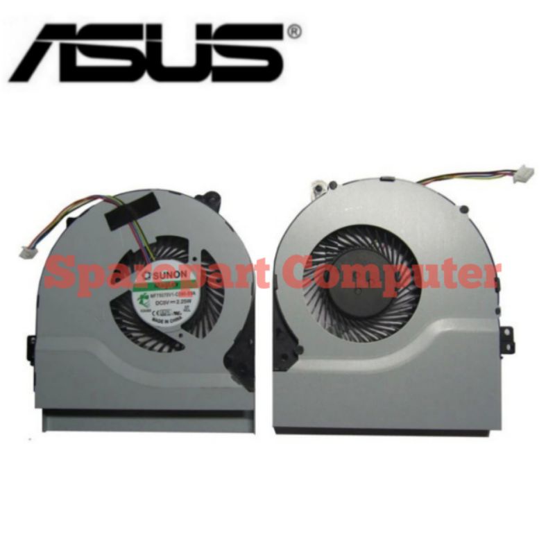พัดลม ASUS X450 X450C X450CA X450CC X550 X550CC X550CA X550V X550VC