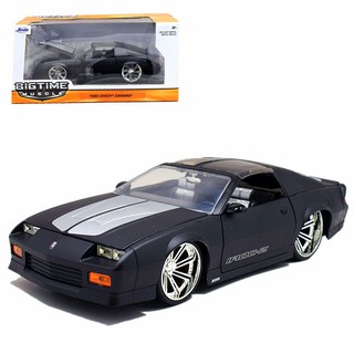 รถโมเดล 1985 CHEVY CAMARO เปิดประตู หน้ารถท้ายรถได้ 1:24 jada 91283