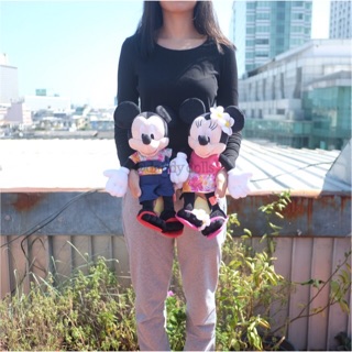 ตุ๊กตา Mickey มิกกี้ &amp; Minnie มินนี่ ชุดสงกรานต์ 14นิ้ว Songkran สงกรานต์