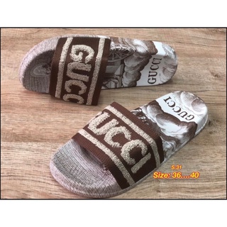 [B1440 ] รองเท้าแฟชั่นแตะแบบสวม มีsize 36-40 สินค้าใหม่💯%