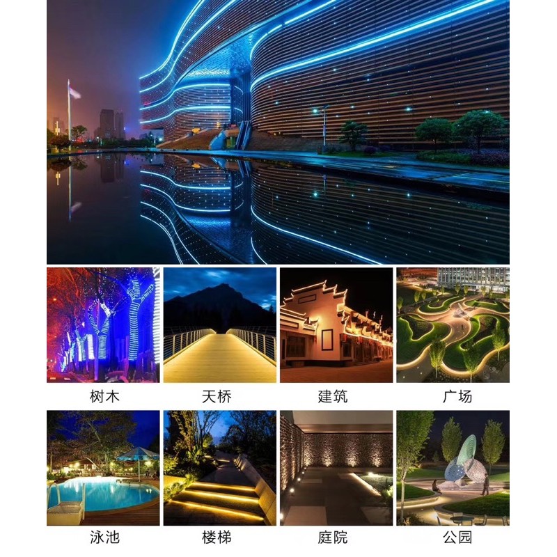 นีออนเฟล็ก 12V/ 220V  NEON FLEX LED ตัดขายเป็นเมตร ไฟ220V ต้องสั่งหัวปลั๊กด้วยนะครับ - รูปที่ 6