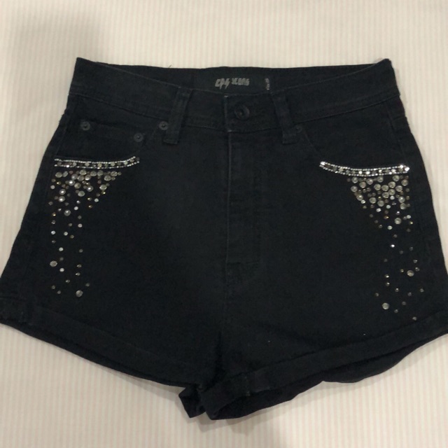 กางเกงยีนส์ chps สีดำ มือสอง สภาพดีมาก