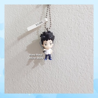 🖤💙 กาชาปอง รีบอร์น 💙🖤 พวงกุญแจ ยามาโมโตะ ทาเคชิ ครูพิเศษจอมป่วน รีบอร์น ! 💙🖤 Gashapon Reborn - Yamamoto Takeshi 🖤💙😭